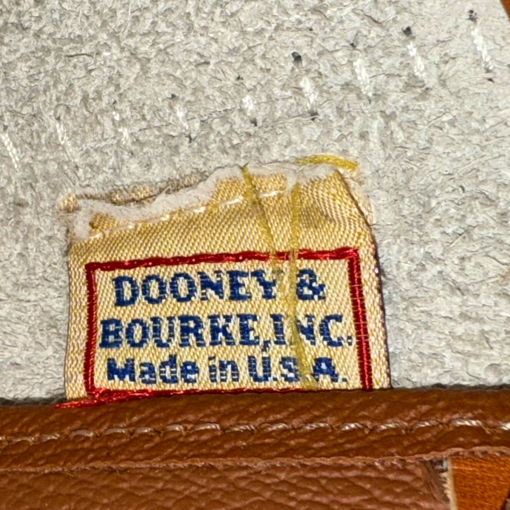 VTG DOONEY & BOURKE Mini Norfolk Crossbody Satchel - Picture 5 of 7